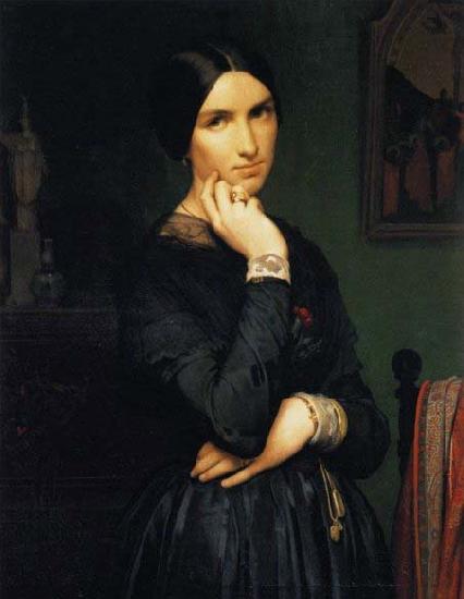 Hippolyte Flandrin Portrait of Madame Flandrin France oil painting art
